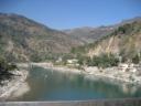 Ganges nördlich von Rishikesh