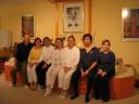 Abschlussfoto 2 jährige Yogalehrer-Ausbildung Yoga Vidya Westerwald - Gruppe Saarbrücken