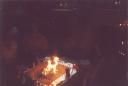 Homa -Feuerzeremonie