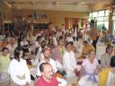 Teilnehmer bei der Puja