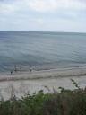 Blick vom potentiellen Seminarhaus aufs Meer