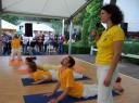 Yoga Vorführung