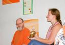 Dieter und Maheshwari in Tübingen