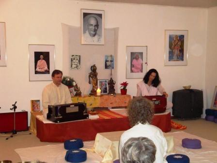 Kirtan im Haus Yoga Vidya Nordsee
