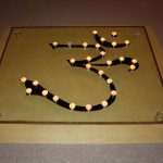 Diwali Om Zeichen für Frieden auf der ganzen Welt