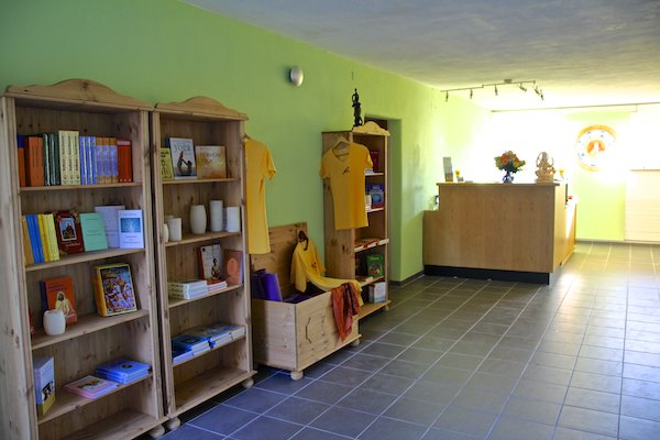 Boutique und Empfang