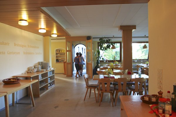 Speiseraum Allgäu Ashram