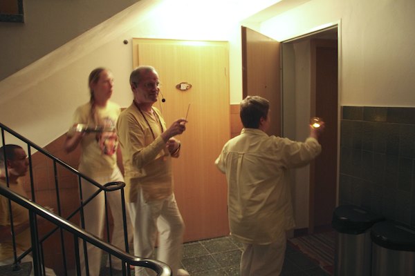 Weihung der Zimmer