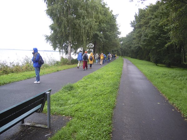 Wanderung zurück