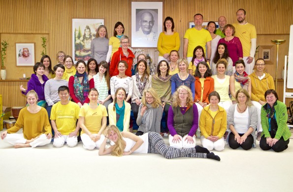 Abschlussbild: 4 Wochen Yogalehrer Intensiv Ausbildung