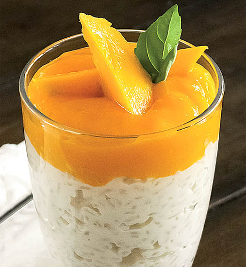 Mango-Milchreis