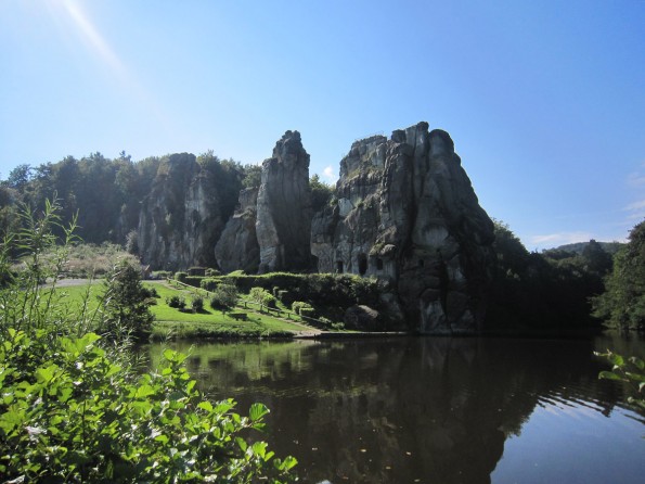 Die Externsteine in Bad Meinberg