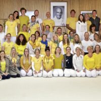 Abschlussfoto Yogalehrer Ausbildung