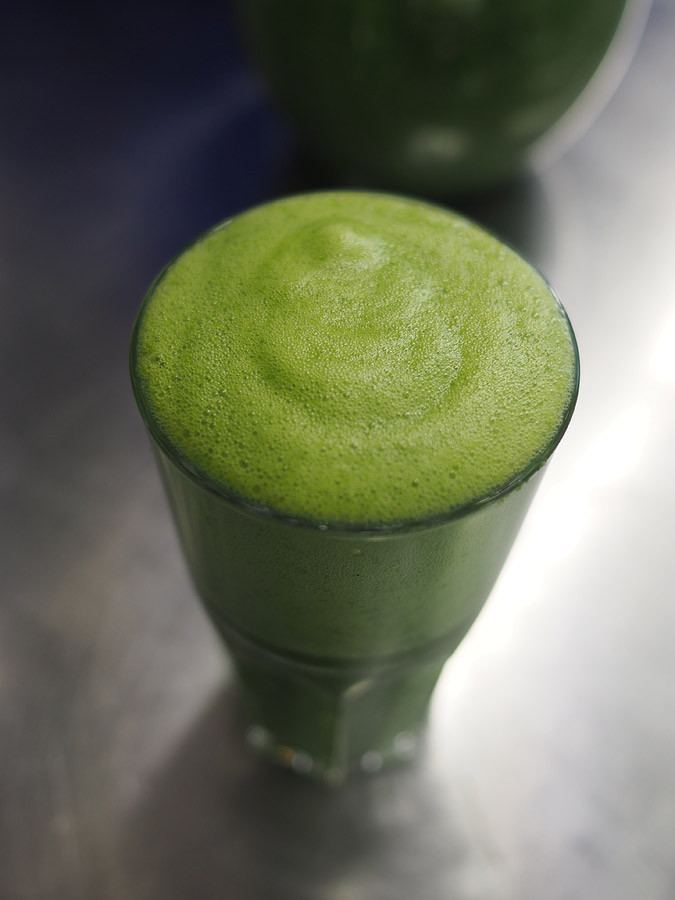 Green-Detox-Smoothie für das Neujahr