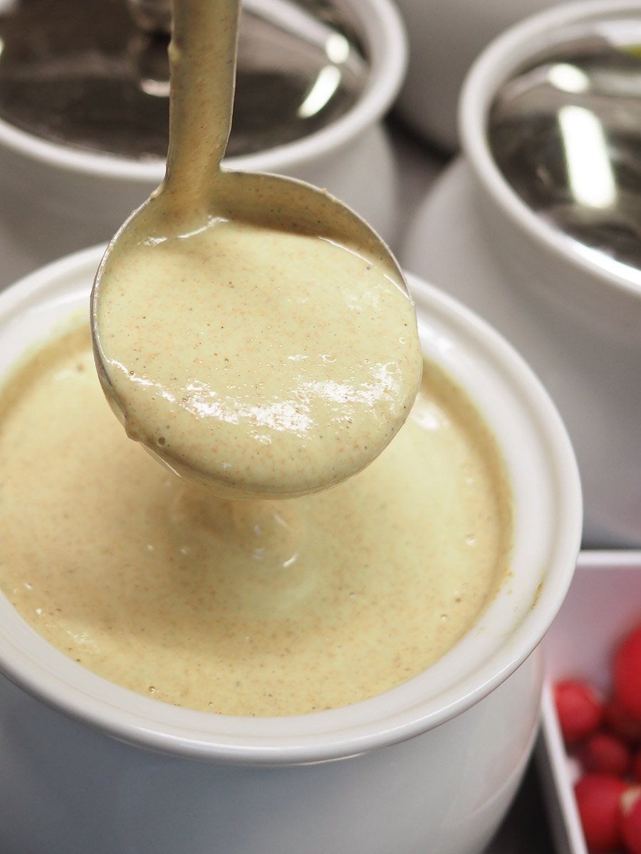Veganes Tahindressing
