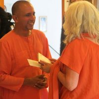 Swami Yatidharmananda Verabschiedung