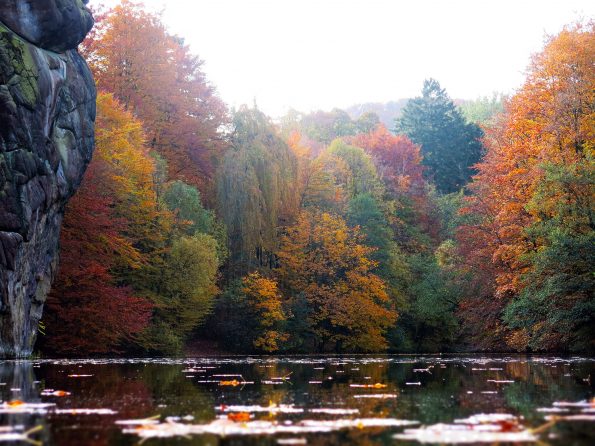 Herbst an den Externsteinen