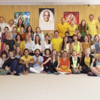Abschlussfoto der vierwöchigen Yogalehrerausbildung im September 2017