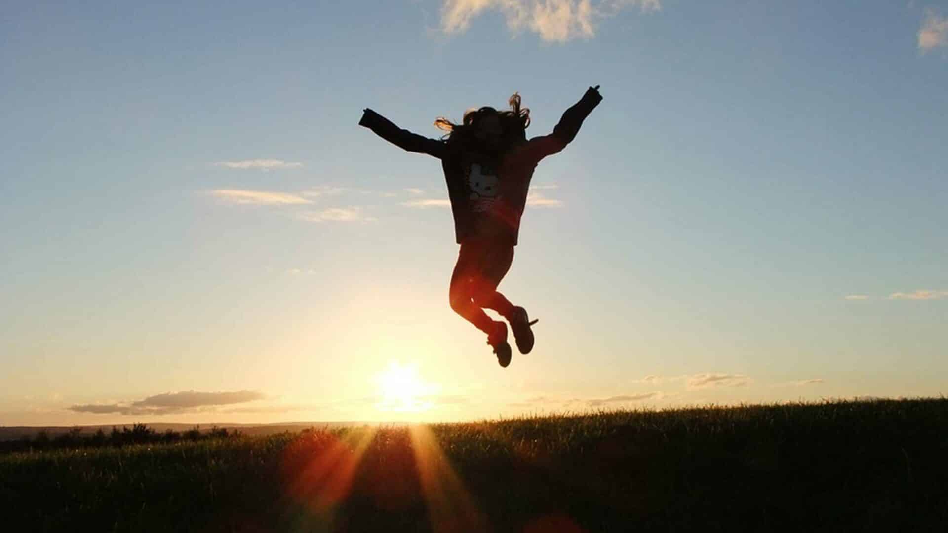 Yoga macht glücklich und frei