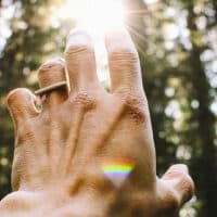 Sonne, Hand, Licht - Ganzheitlicher Yoga und Natur