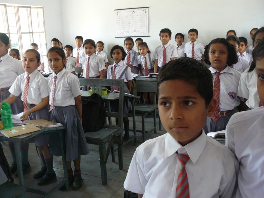 Indien Schule Kinder