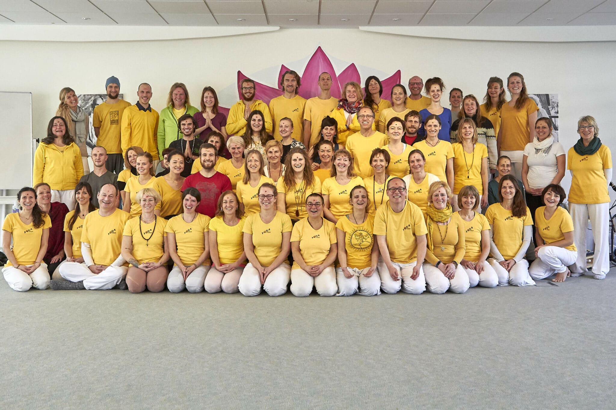 Gruppenbild der Yogaleh