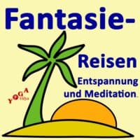 Cover Art des Fantasiereisen Anleitungen für Entspannung und Meditation Podcast