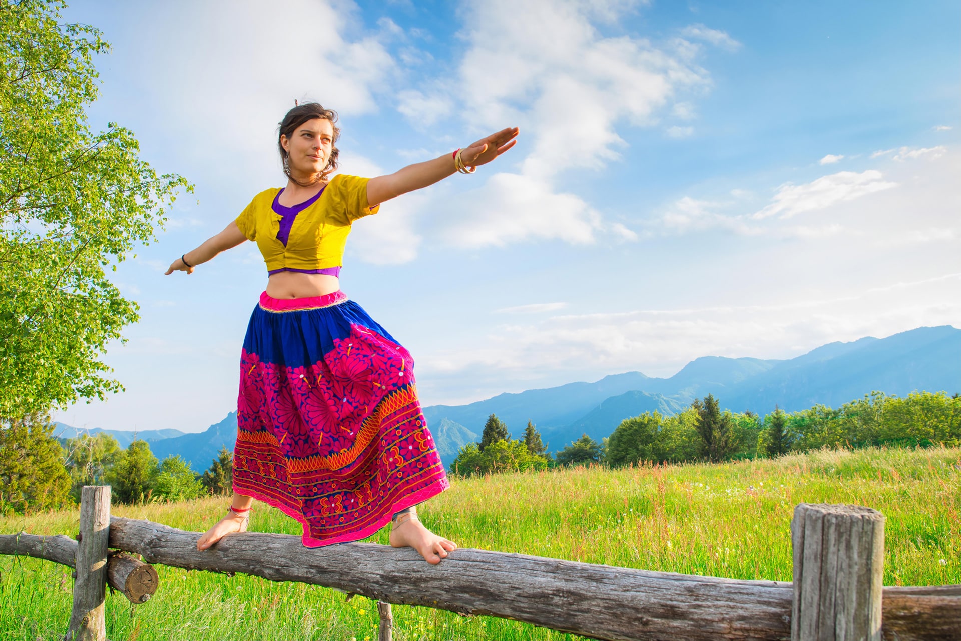 Tanzen und Yoga passen gut zusammen