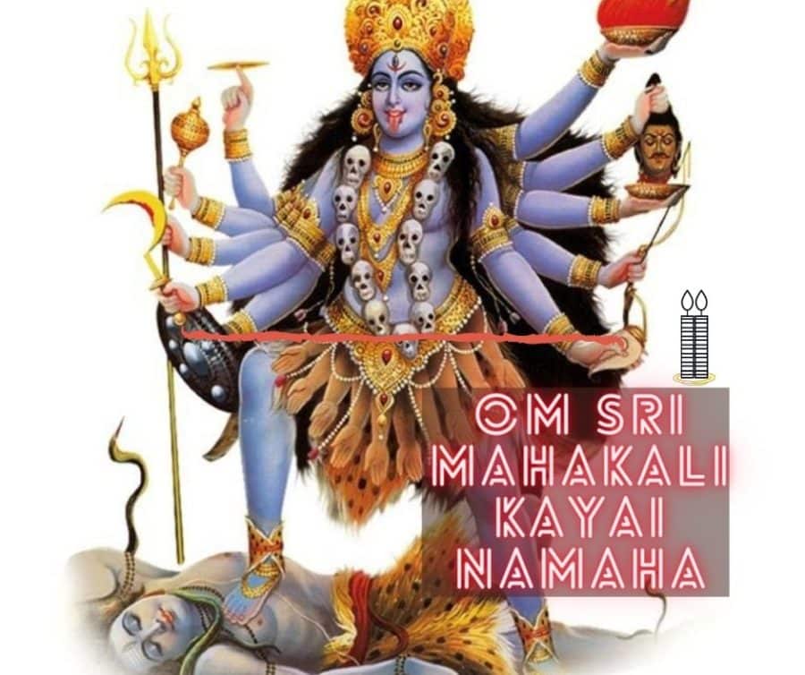 Om Sri MahaKali Kayai Namaha- Ein Mantra für Kali zu Navaratri