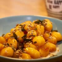 Kürbis-Kartoffel-Gnocchis vegan