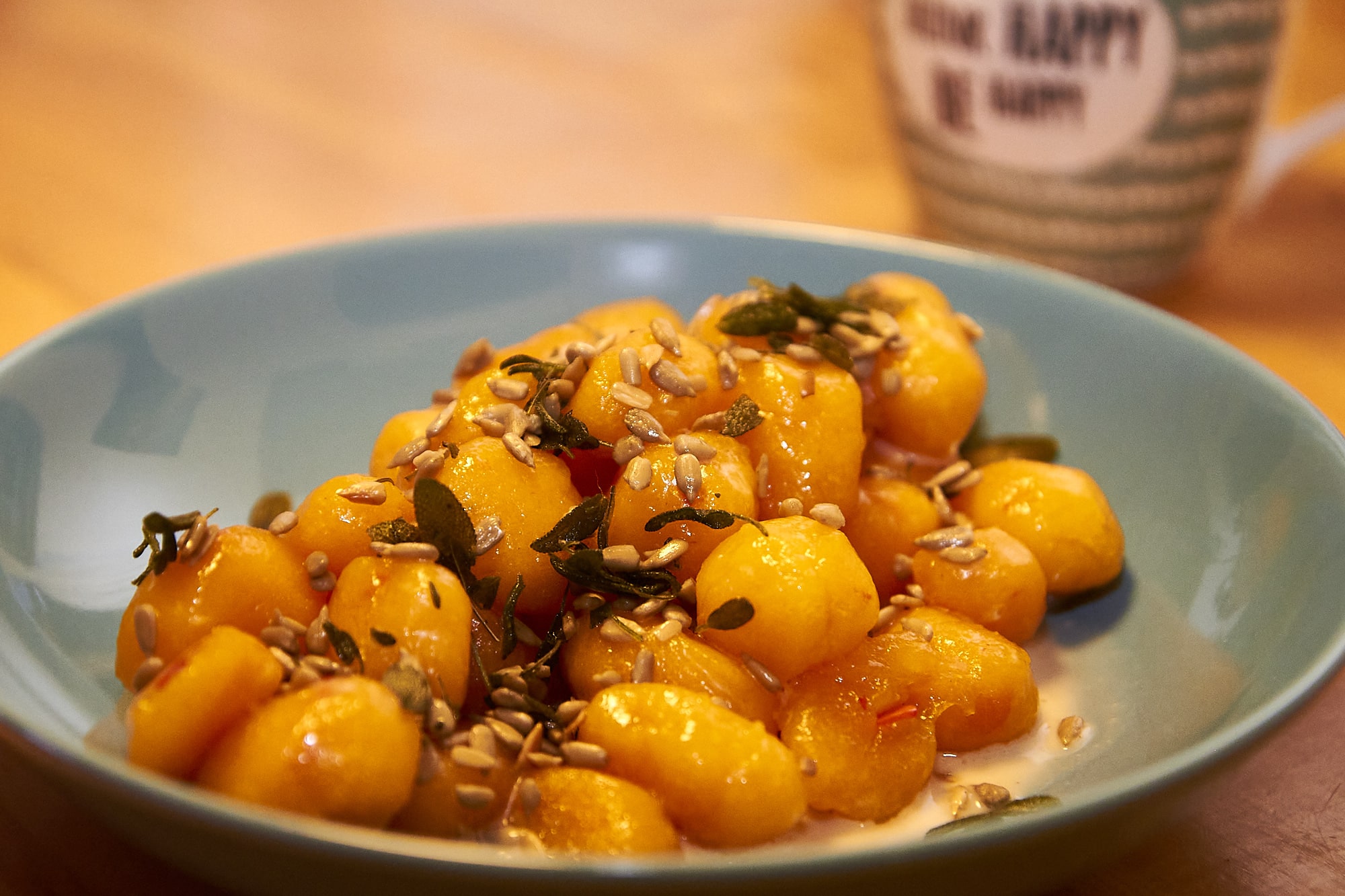 Kürbis-Kartoffel-Gnocchis vegan