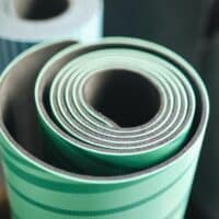 Naturkautschuk finden wir oft in Yogamatten