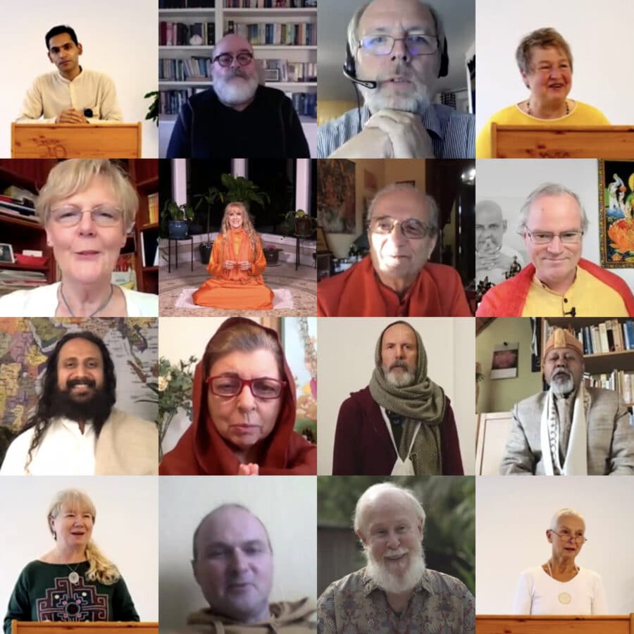Rückenyoga wird zurzeit auch Online gelehrt.