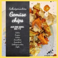 Gemüsechips sind super leicht selber zu machen und schmecken klasse.