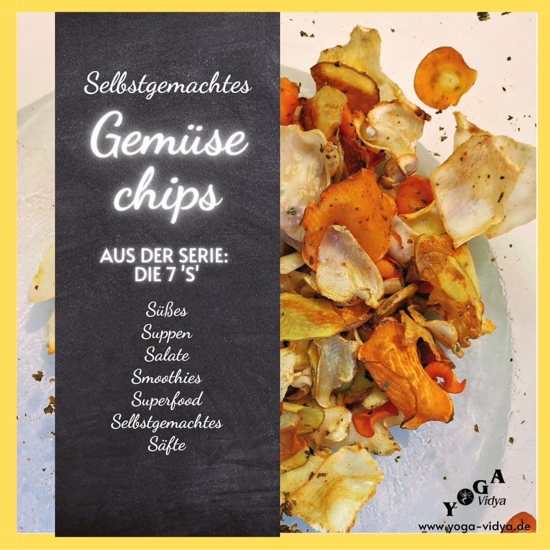 Gemüsechips sind super leicht selber zu machen und schmecken klasse.