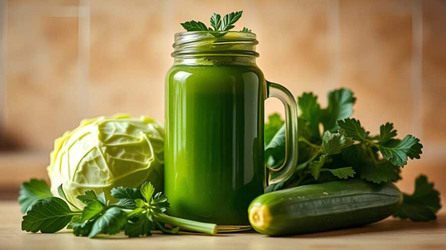 grüner Saft