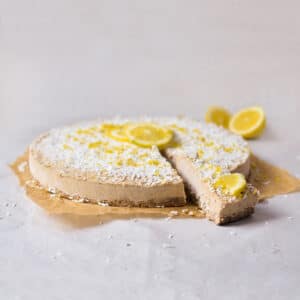 Erfrischender Zitronen-Kokos Kuchen