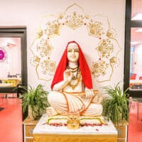 Shankaracharya Statue bei Yoga Vidya bad Meinberg