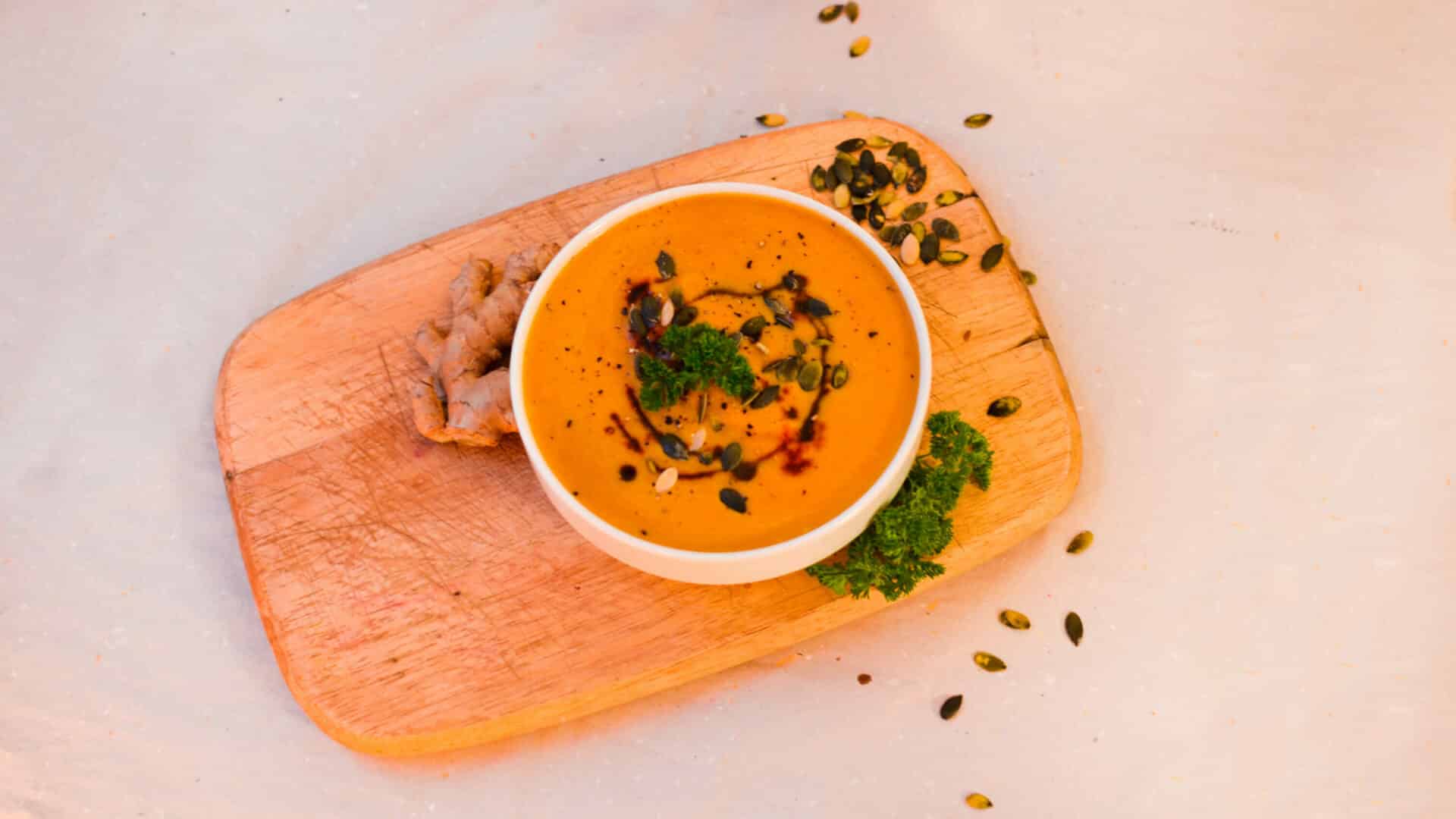 Kürbissuppe