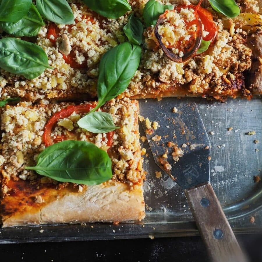 Vegane Pizza