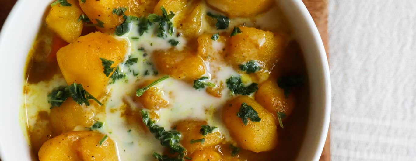 Ayurvedische Kartoffelsuppe 2
