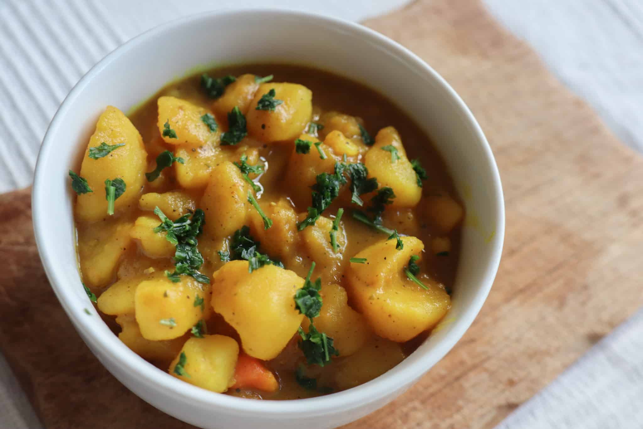 Ayurvedische Kartoffelsuppe