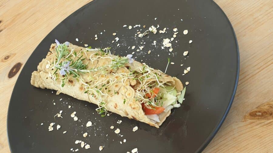 Schmackhafte vegane Wraps - Vegane Ernährung ohne Mangelerscheinungen