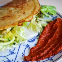 Ayurvedischer Snack - Hirse-Dosa