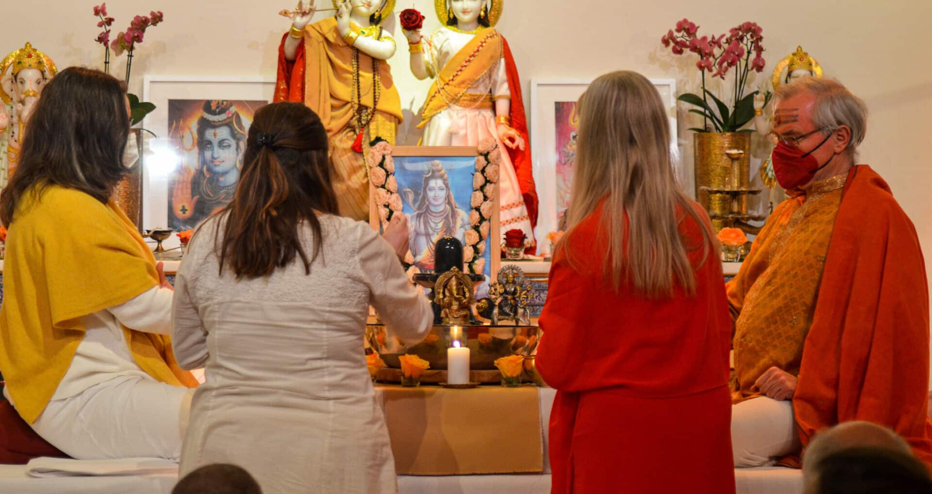 Shivaratri Puja bei Yoga Vidya Bad Meinberg