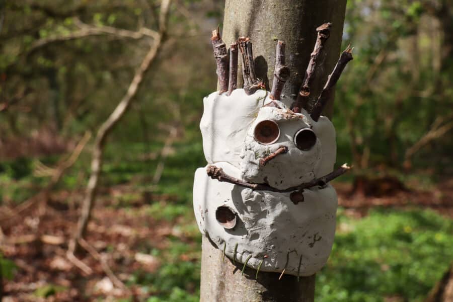 Frühling in Bad Meinberg - Ein Baumgeist?
