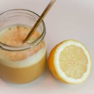 Verdauungshelfer-Saft mit Apfel, Zitrone und Fenchel