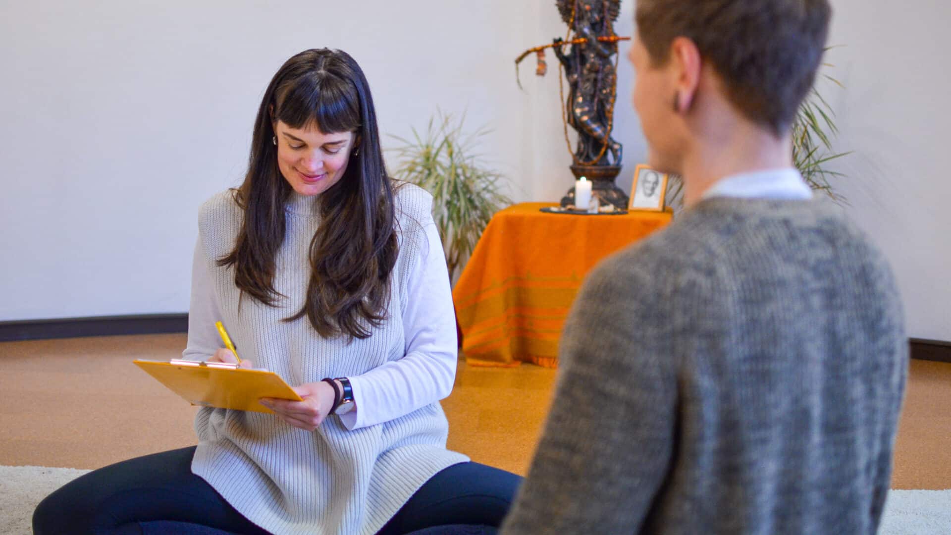 Yoga bei psychischen Problemen - Einzelsitzung in der Yogatherapie