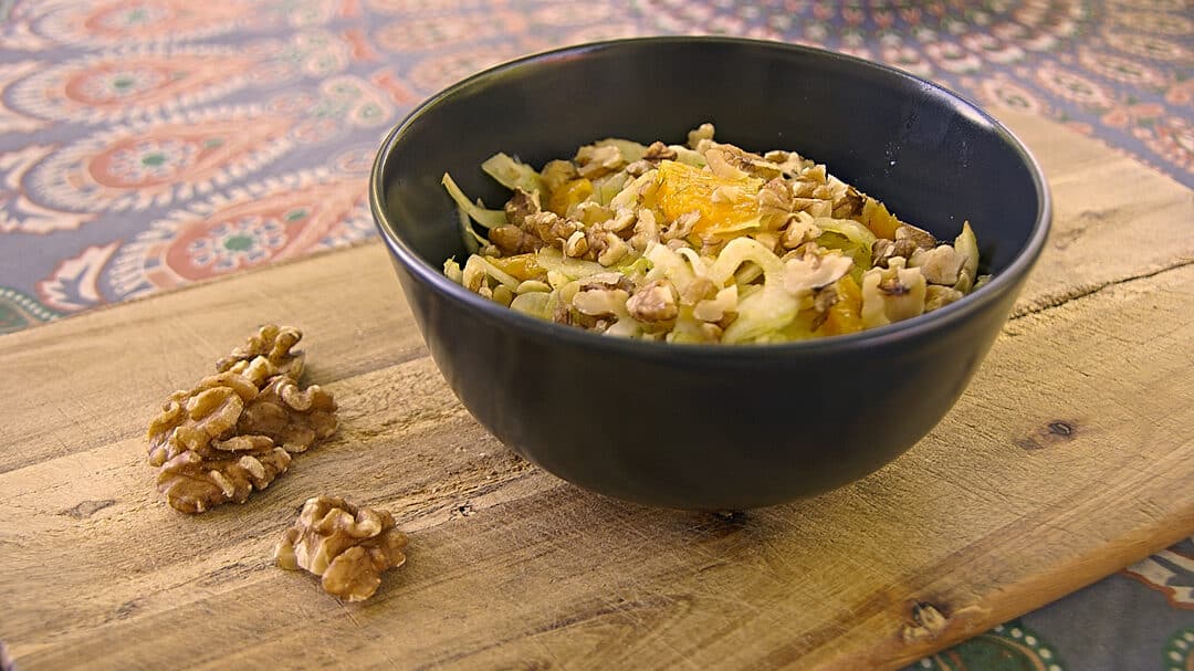 Fenchel-Orangen-Walnuss-Salat