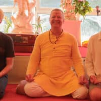 Neue Sevakas - Gunther, Narendra und Stefan